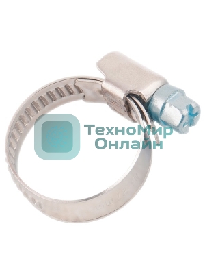 Хомуты металлические Сибртех стандартное болтовое крепление 8-12 мм, ширина 9 мм, 100 шт.