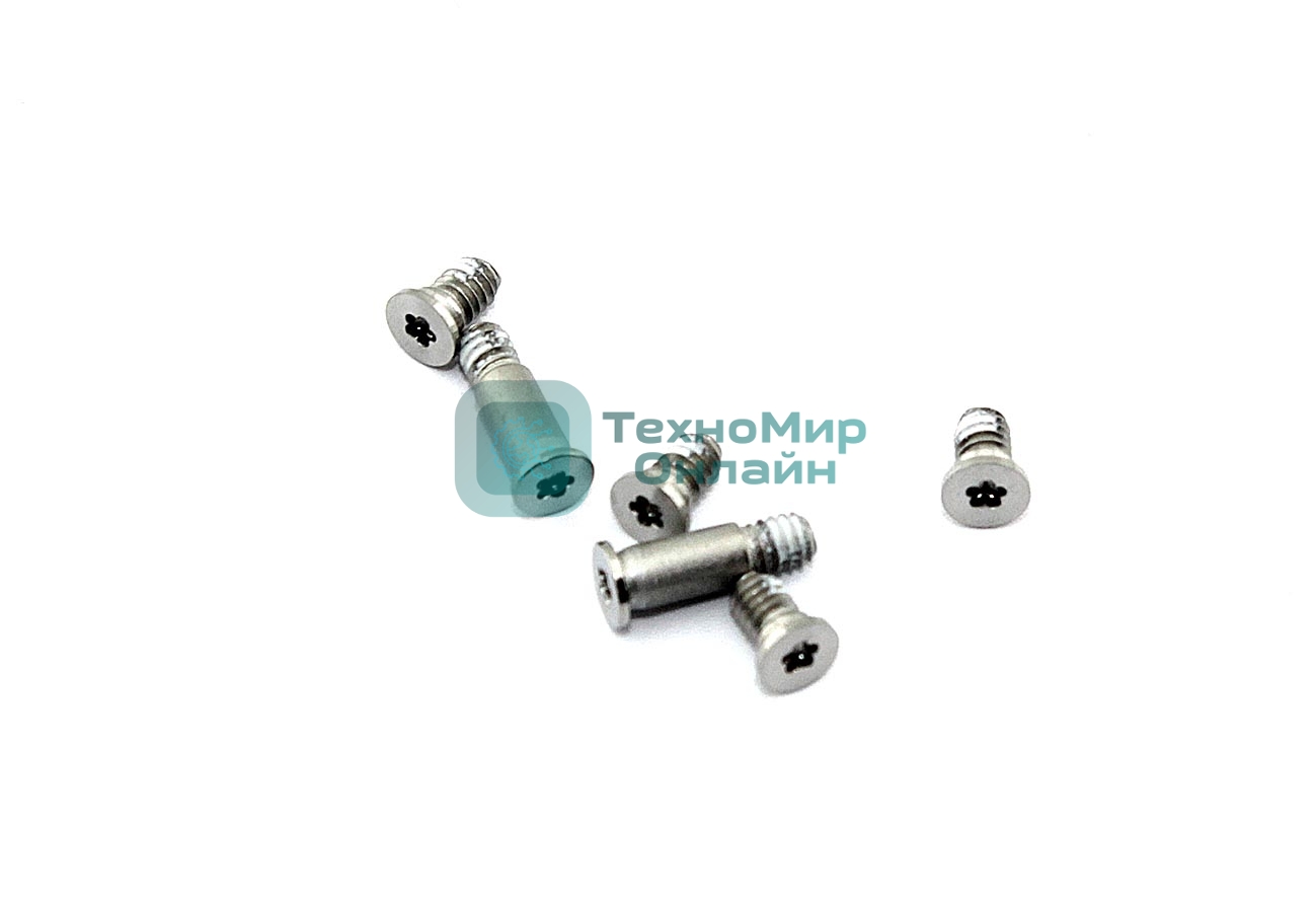 Винты нижней части корпуса серебристые для Apple MacBook Pro Retina 16