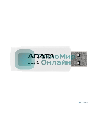 Флешка USB ADATA UC310 (UC310-64G-RWH), 64Gb, USB 3.2 Gen 1, R/W 100/30, белый