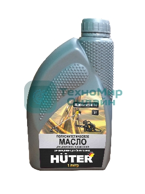 Масло Huter 2Т для двухтактных двигателей,для техники Huter,1л