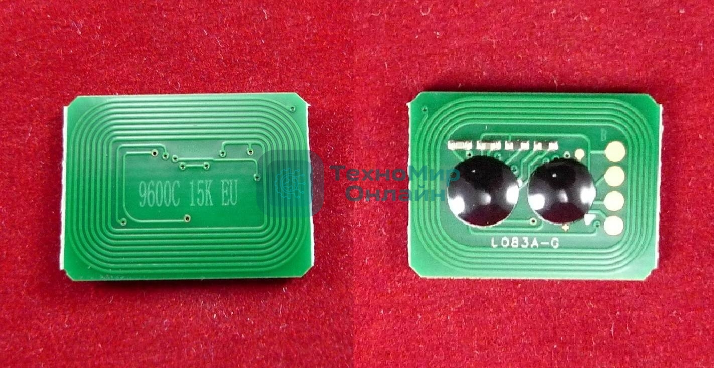 Чип ELP для OKI 9600/9650/9800/9850 Cyan 15K (Китай)
