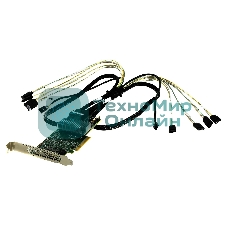 Контроллер LSI MegaRAID SAS9361-8I (PCI-E 3.0 x8, LP) SGL SAS 12G, RAID 0,1,10,5,6, 8port (2*intSFF8643),2Gb onboard, Каб.отдельно