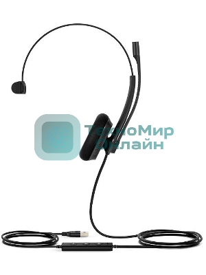 Гарнитура проводная Yealink UH34 Lite Mono UC