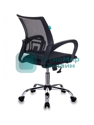 Кресло Бюрократ CH-695N/SL/BLACK черный, сетка, 120 кг, механизм качания