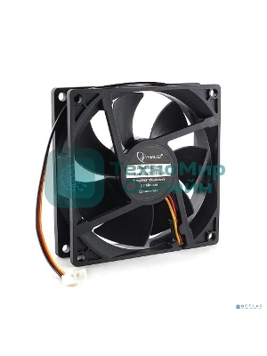 Вентилятор для корпуса Gembird черный, 92 мм, 2500 об/мин, 29.8 дБ, 3 pin