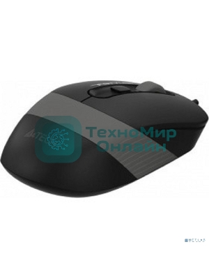 Мышь проводная A4Tech Fstyler FM10 черный/серый, 1600 dpi, USB, кнопки - 4