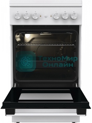 Плита комбинированная Gorenje GK5A12WG белый, конфорок 2 газовых и 2 электрических, духовка 68 л, 50 см x 85 см x 59.4 см