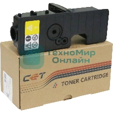 Картридж лазерный CET (PK208) TK-5230Y для Kyocera ECOSYS P5021cdn/M5521cdn желтый, 33г, 2200 стр.