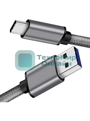 Кабель-адаптер USB 3.1 Type-Cm --> USB 3.0 Am, 2м VCOM/Telecom TC403M-2M