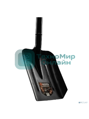 Совковая лопата ВИХРЬ сталь, металлическим черенком 73/7/1/9