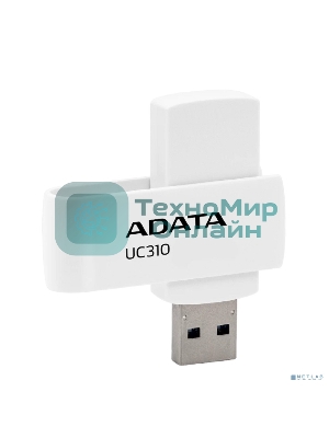 Флешка USB ADATA UC310 (UC310-64G-RWH), 64Gb, USB 3.2 Gen 1, R/W 100/30, белый
