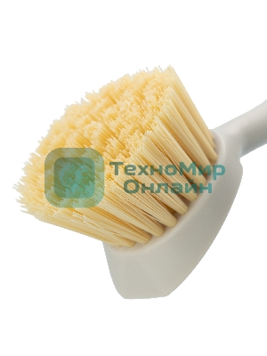 Щетка для посуды круглая d 60х230 мм, бамбуковая рукоятка, Home Palisad