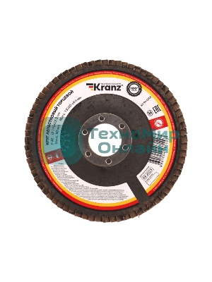Круг лепестковый торцевой Kranz P40, 115х22,2 мм