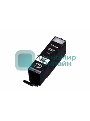 Картридж струйный Canon PGI-450XLPGb,K (6434B001) пигментный черный, 22мл (500 стр.), для PIXMA iP7240/MG6340/MG5440
