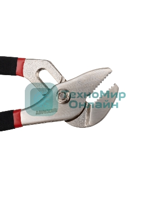 Клещи переставные Rexant 200 мм никелированные, обливные рукоятки