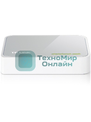 Коммутатор TP-Link SOHO TL-SF1005D Коммутатор 5-port 10/100M mini Desktop Switch, 5 10/100M RJ45 ports, Plastic case
