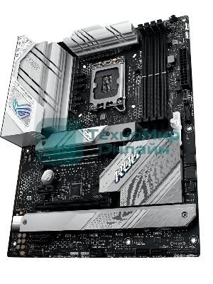 Материнская плата ASUS ROG STRIX B760-A GAMING WIFI, LGA 1700, Intel B760, 4xDDR5, 4xSATA, 3xM.2, 1xPCIe 5.0 x16, 1xPCIe 3.0 x4, 1xHDMI, 1xDP, 1x 2.5Gb LAN, 1xUSB-A 3.2 Gen 2, 2xUSB-A 3.2 Gen 1, 4xUSB 2.0, 5x3.5 мм, 7.1, Standard-ATX