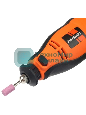 Прямошлифовальная машина (гравер) PATRIOT EE 160с гибким валом, 160Вт, 40 насадок в комплекте, кейс