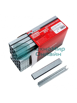 Скобы Matrix для пнев. степл., 19x1,2x0,6 мм, шир. скобы - 11,2 мм, 5000 шт