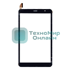 Сенсорное стекло (тачскрин) для Prestigio Grace 3738 3G, черное