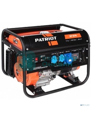 Электрогенератор бензиновый Patriot GP 6510, 5.5 кВт, 78 дБ, 71 кг
