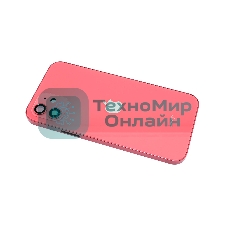 Задняя крышка (корпус) в сборе с рамкой для Apple iPhone 12 красная