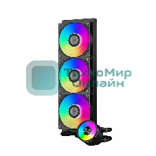 Система охлаждения PCCooler DA360 Pro ARGb черный 120мм алюминий+медь 2200rpm 33.7db 4-pin 300W