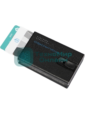 Картхолдер Piquadro Urban PP5585UB00R/NGR черный/серый, натуральная кожа