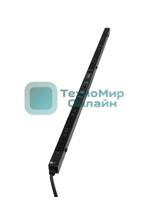 БРП Uniprom, с мониторингом, 0U, 400В, 3Ф, 32A, 36xC13 12xC19, 3м кабель, IEC309