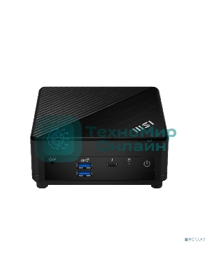 Неттоп MSI Cubi 5 1M-460BRU Core 7 150U (1.8) Graphics CR без ОС 2xGbitEth WiFi BT черный (936-B0A821-460)