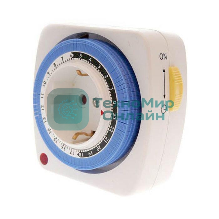 Таймер Camelion BND-50/G5A механический 24-часовая программа 3500Вт