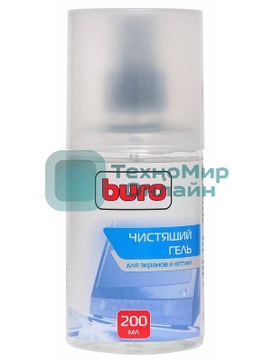 Чистящий набор (салфетки + гель) Buro BU-Gscreen для экранов и оптики 200 мл