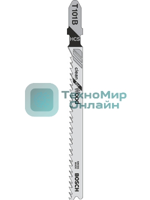Лобзиковая пилка Bosch T101 B HCS 5 шт