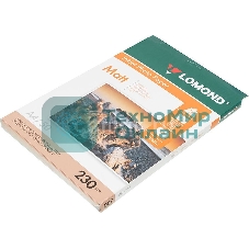 Фотобумага Lomond 0102016 A4/230г/м2/50л./белый матовое для струйной печати