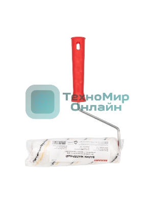 Валик Rexant микрофибра, ворс 9 мм, ширина ролика 180 мм, бюгель 6 мм, Ø 42 мм