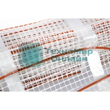 Теплый пол (нагревательный мат) Rexant Extra, площадь12,0 м2 (0,5 х 24,0 метров), 1920Вт, (двух жильный)