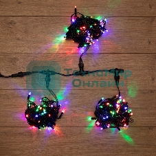 Гирлянда Neon-night LED ClipLight 24V, 3 нити по 10 метров, цвет диодов мульти