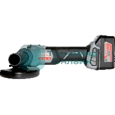 Угловая шлифовальная машина аккумуляторная ИНТЕРСКОЛ УШМ-125/18В Li-ion АПИ [578.4.1.70] кейс, 1 аккум. 4А·ч, ЗУ