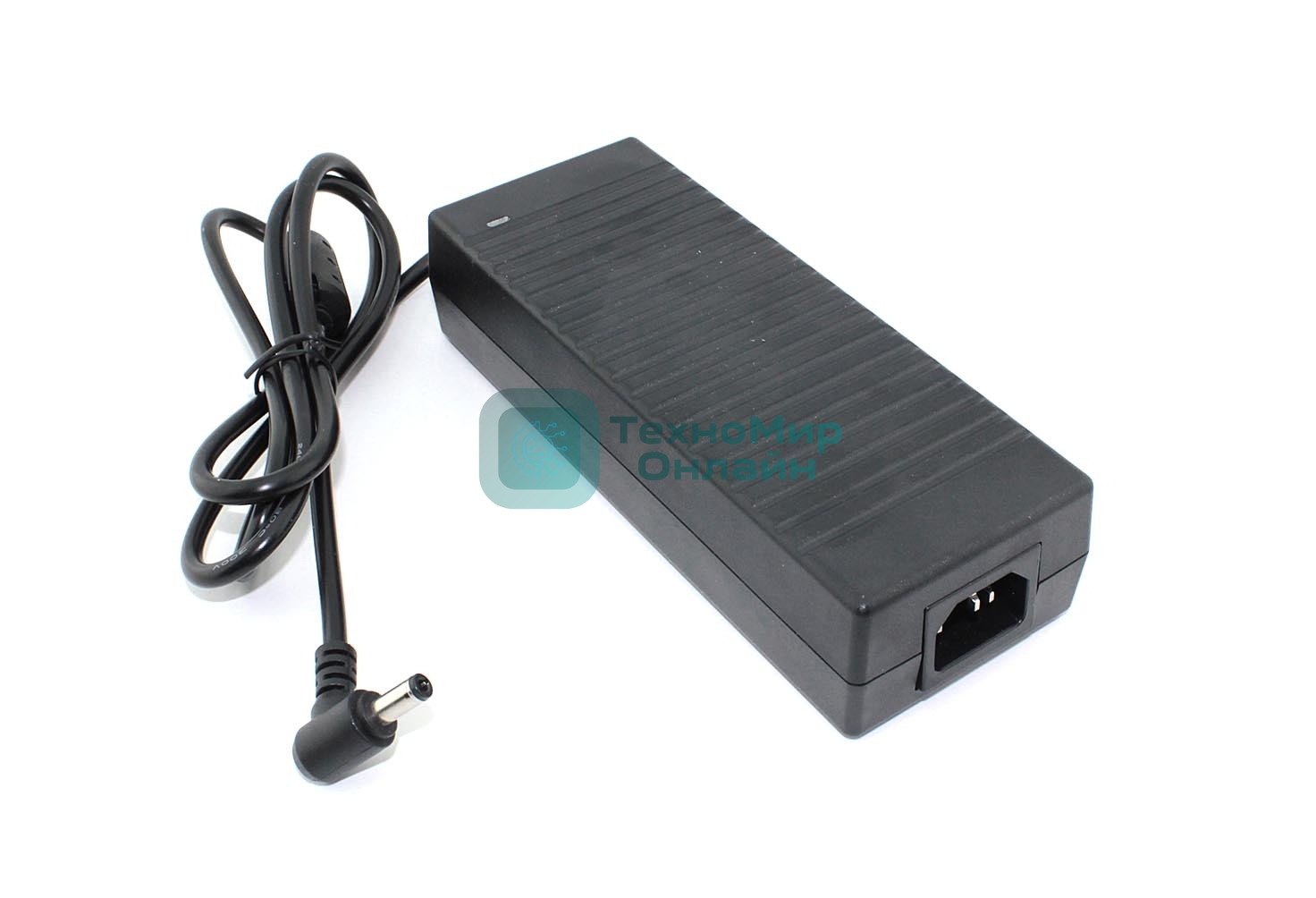 Блок питания для монитора и телевизора LCD 12V 10A (5.5 x 2.5мм угловой) OEM