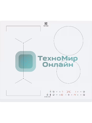 Индукционная варочная панель Electrolux LIV63431BW независимая, белый