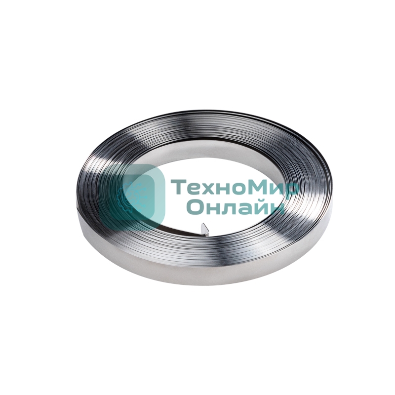 Лента стальная рулонная AISI 304 в кассете 25м REXANT