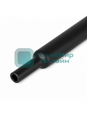 Трубка термоусаживаемая клеевая REXANT ТТК (3:1)-30/10 черная