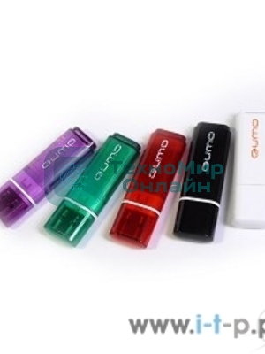 Флешка USB 2.0 QUMO 64Gb, Optiva 01 белый QM64GUD-OP1-белый