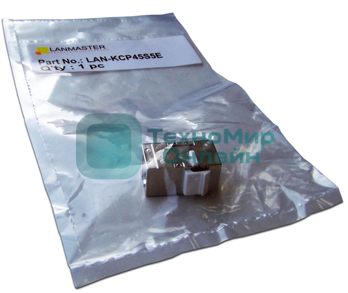 Повторитель портов RJ-45, экранированный, кат.5E, формата Keystone