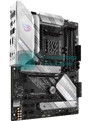 Материнская плата ASUS ROG STRIX B550-A GAMING, AM4, AMD B550, 4xDDR4, 6xSATA, 2xM.2, 1xPCI-E 4.0 x16, 1xPCI-E 3.0 x16, 3xPCI-E x1, 1xHDMI, 1xDP, 1x 2.5Gb LAN, 4xUSB 3.2 Gen 1, 1xUSB 3.2 Gen 2, 1xUSB-C 3.2 Gen 2, 5x3.5 мм, 7.1, ATX