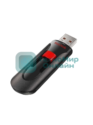 Флешка USB Sandisk 64Gb Cruzer Glide SDCZ60-064G-B35 USB 2.0 черный/красный