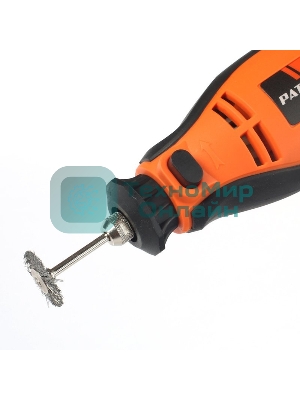 Прямошлифовальная машина (гравер) PATRIOT EE 160с гибким валом, 160Вт, 40 насадок в комплекте, кейс