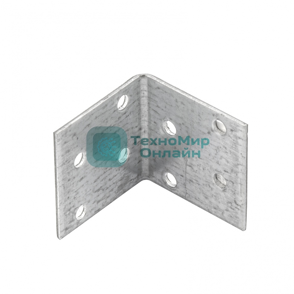 Крепежный уголок равносторонний Сибртех, KUR 40x40x40 мм