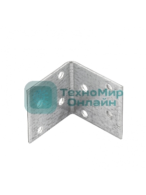 Крепежный уголок равносторонний Сибртех, KUR 40x40x40 мм