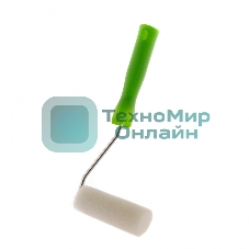 Набор Сибртех: валик Поролон с ручкой + 2 шубки, 100 мм, D - 42 мм, D ручки - 6 мм